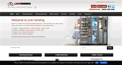 Desktop Screenshot of linkvending.co.uk